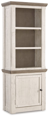 Tampa Furniture Outlet Lutz - Ashley Furniture - Havalance Left Pier Cabinet - Left Pier Cabinet / Two-tone - W814-33