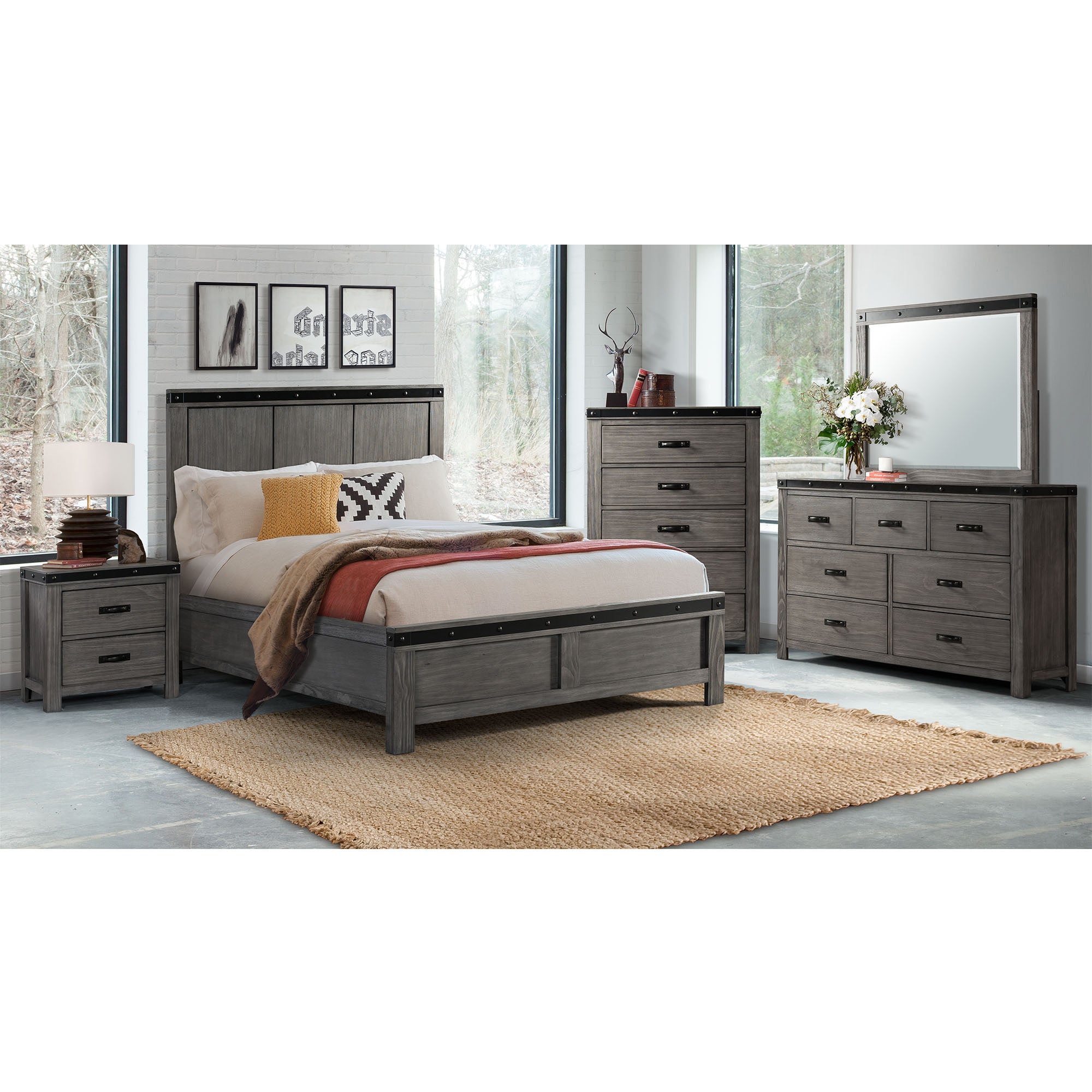 Wade Full Bed – SKU WE670FB | Elements