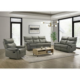 Wildcat Motion Loveseat in Aviarah Grey – SKU U-15630-3631-205 | Elements