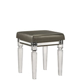 Twenty Nine - Vanity Stool With Acrylic Leg