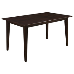 Tampa Furniture Outlet - Coaster - Gabriel Rectangular 59-inch Wood Dining Table Cappuccino - 100771