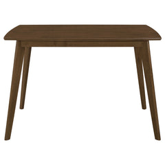 Kersey 5-piece Rectangular Dining Table Set Chestnut