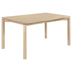 Tampa Furniture Outlet - Coaster - Parkridge 59-inch Rectangular Dining Table White Washed - 108551