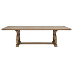 Brockway 104-inch Extension Leaf Dining Table Barley Brown
