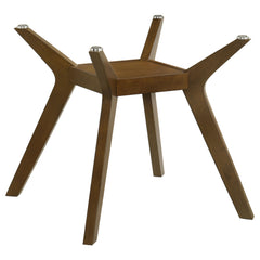 Tampa Furniture Outlet - Coaster - Paxton Square Wood Dining Table Base Brown - 122180