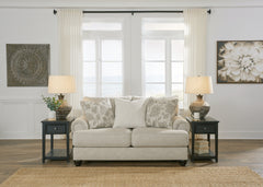 Tampa Furniture Outlet Lutz - Ashley Furniture - Asanti Living Room - Loveseat / Fog - 1320135