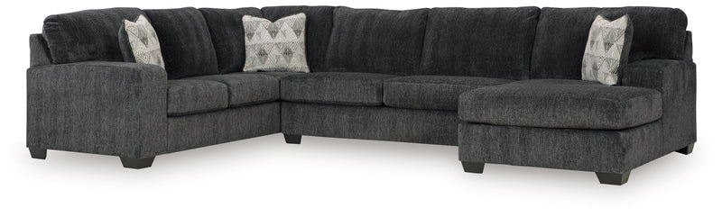 Tampa Furniture Outlet Lutz - Ashley Furniture - Hollyview Sectionals - LAF 3-Piece Sectional with Chaise - 15205S1