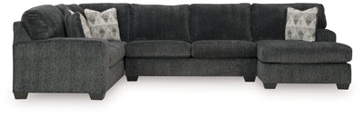 Tampa Furniture Outlet Lutz - Ashley Furniture - Hollyview Sectionals - LAF 3-Piece Sectional with Chaise - 15205S1