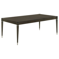 Tampa Furniture Outlet - Coaster - Reseda 81-inch Extension Leaf Dining Table Ash Brown - 193671