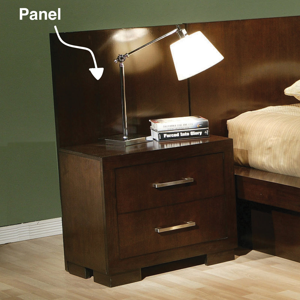 Tampa Furniture Outlet - Coaster - Jessica Wood Bed Panels Cappuccino - 200710
