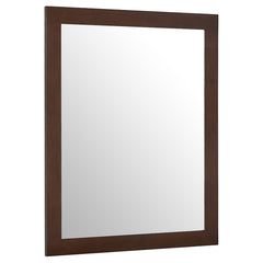 Tampa Furniture Outlet - Coaster - Jessica Dresser Mirror Cappuccino - 200714