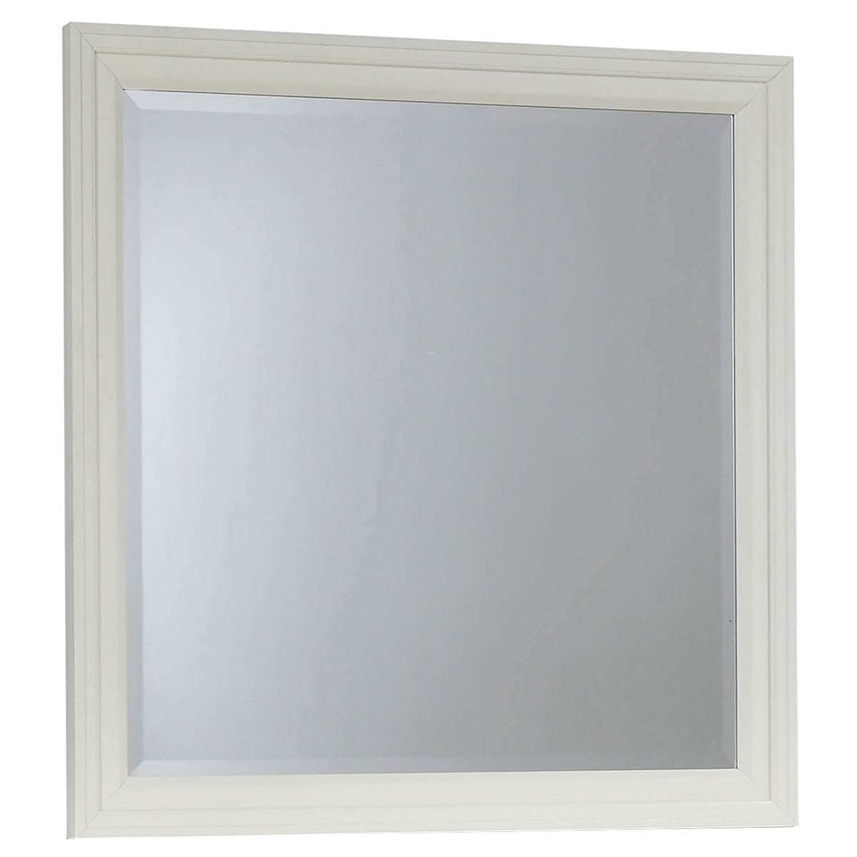 Tampa Furniture Outlet - Coaster - Sandy Beach Dresser Mirror Cream White - 201304