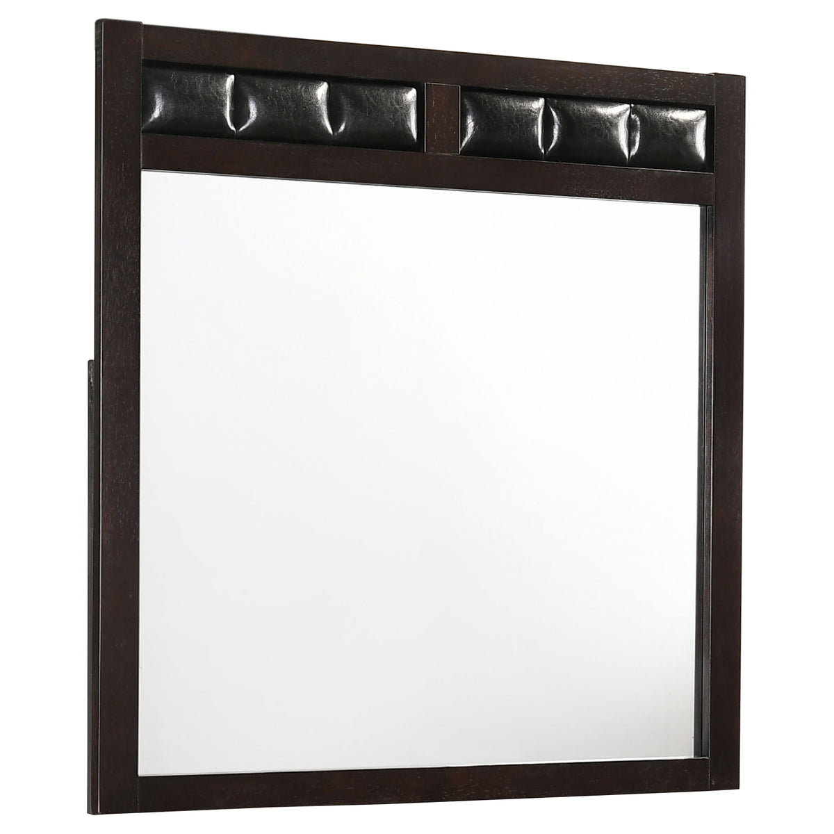 Tampa Furniture Outlet - Coaster - Carlton Dresser Mirror Cappuccino - 202094