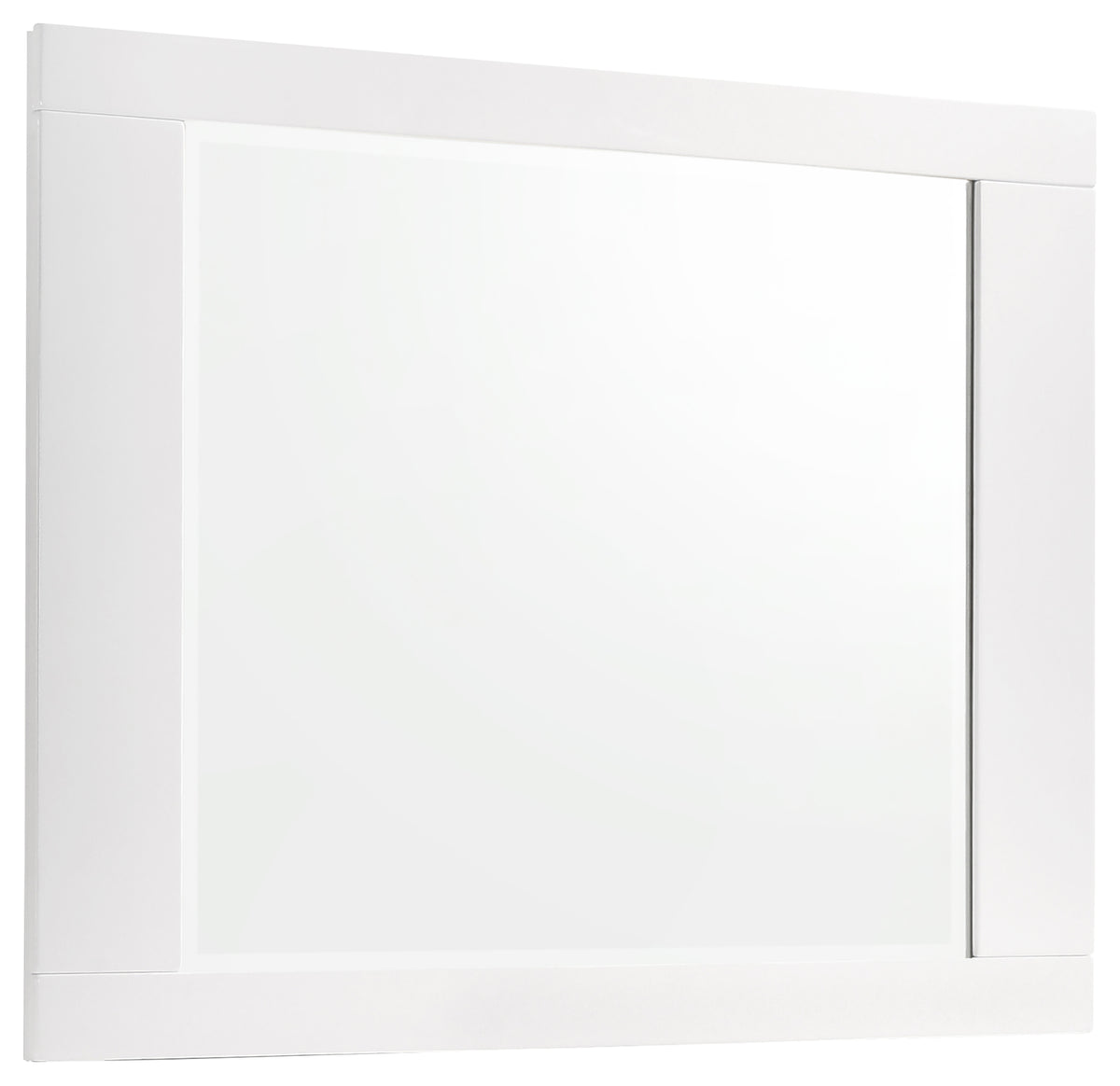 Tampa Furniture Outlet - Coaster - Felicity Dresser Mirror White High Gloss - 203504