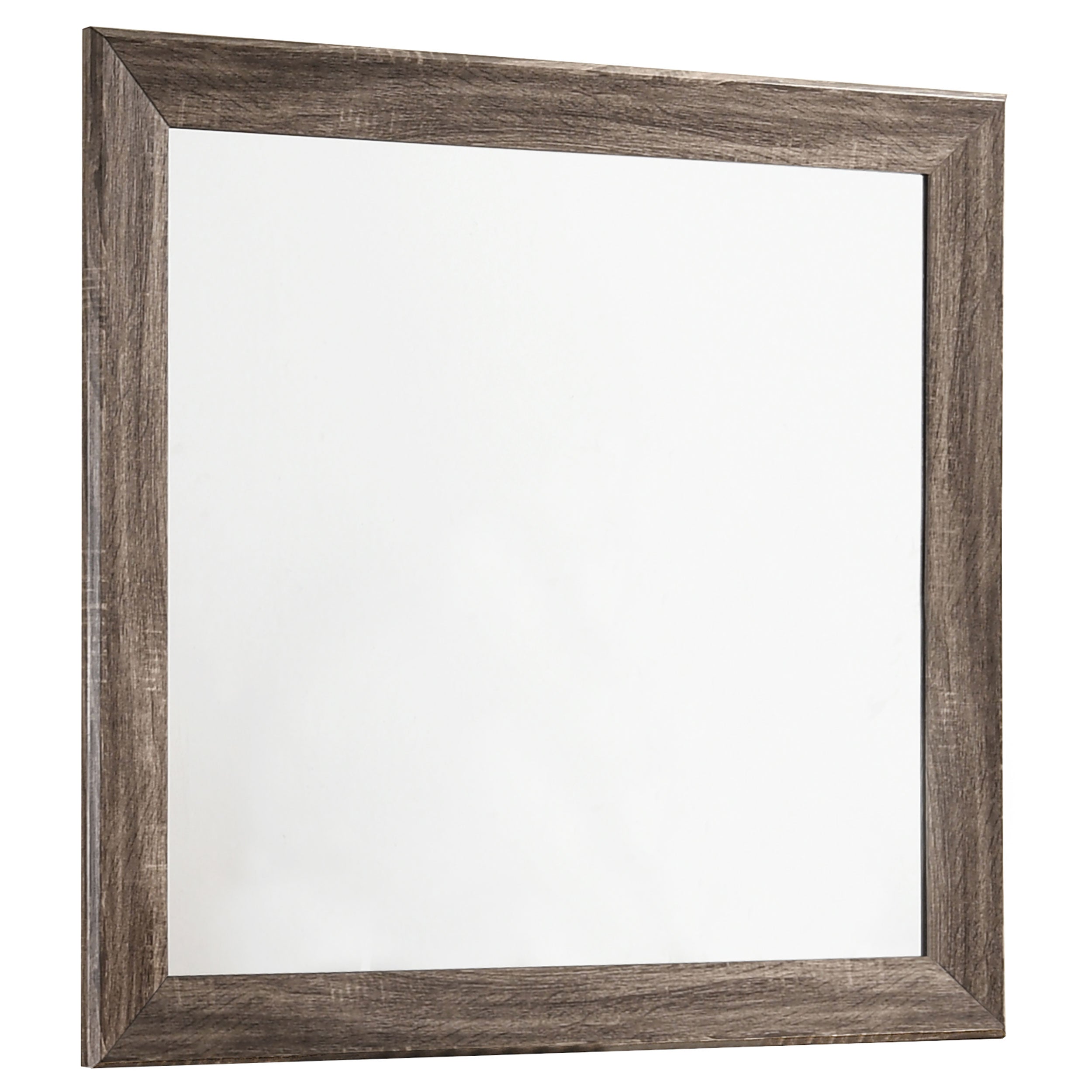 Tampa Furniture Outlet - Coaster - Kauffman Dresser Mirror Washed Taupe - 204194