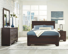 Tampa Furniture Outlet - Coaster - Kauffman 4-piece California King Bedroom Set Dark Cocoa - 204391KW-S4