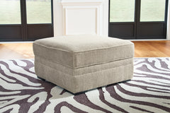 Tampa Furniture Outlet Lutz - Ashley Furniture - Calnita Living Room - Ottoman With Storage / Sisal - 2050211