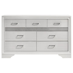 Miranda 9-drawer Dresser White