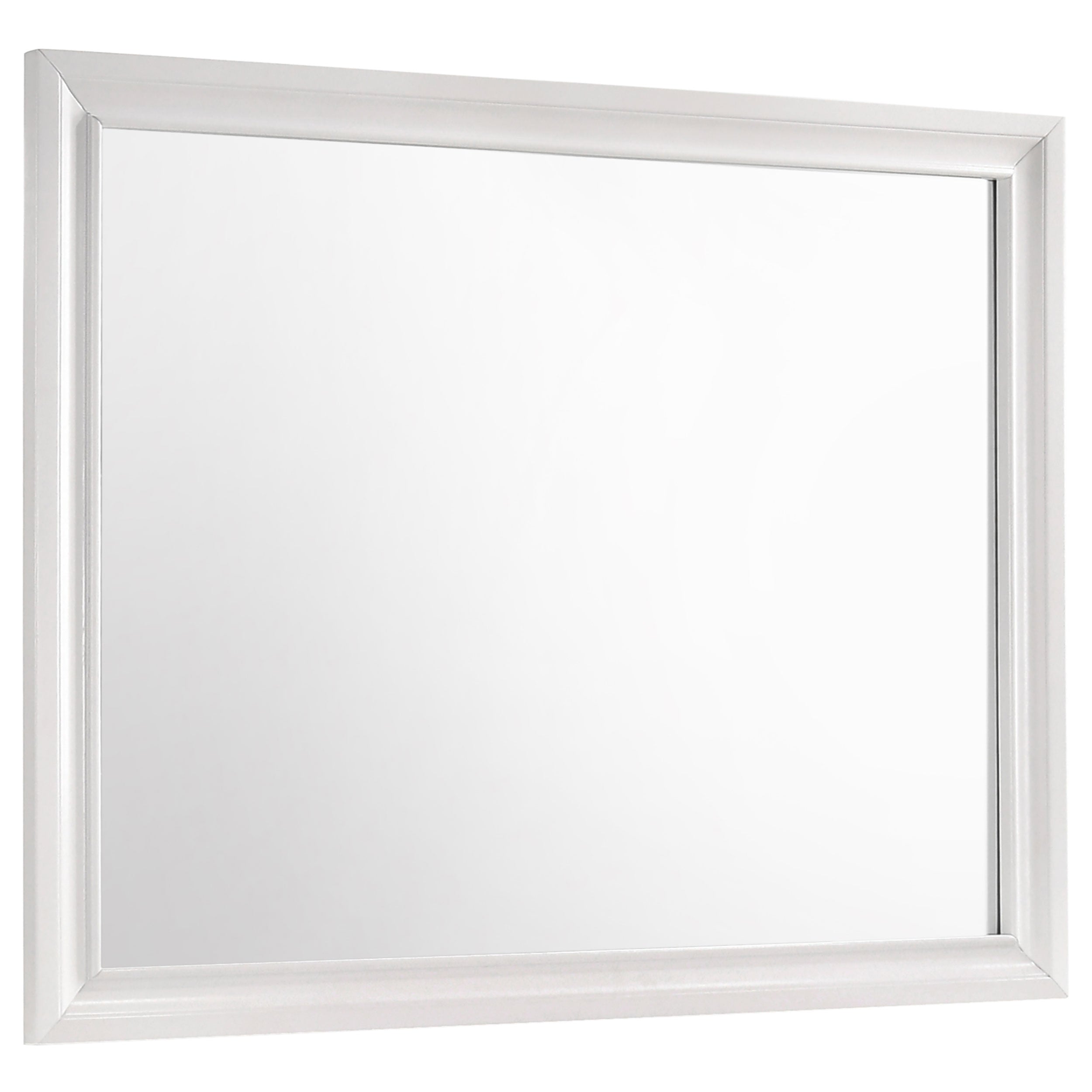 Tampa Furniture Outlet - Coaster - Miranda Dresser Mirror White - 205114