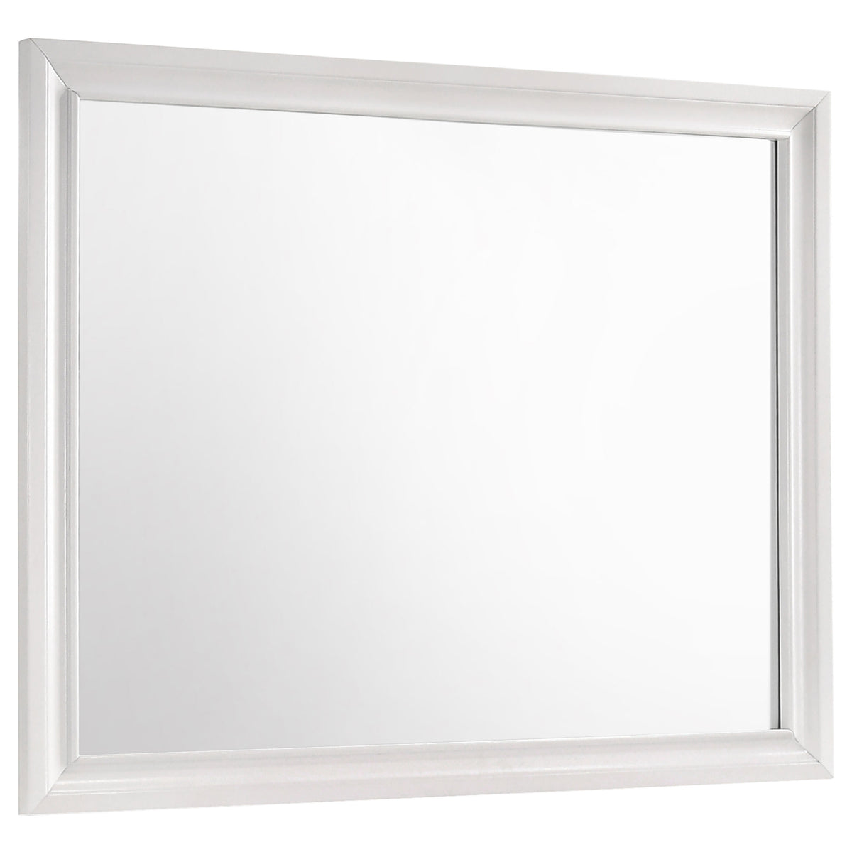 Tampa Furniture Outlet - Coaster - Miranda Dresser Mirror White - 205114
