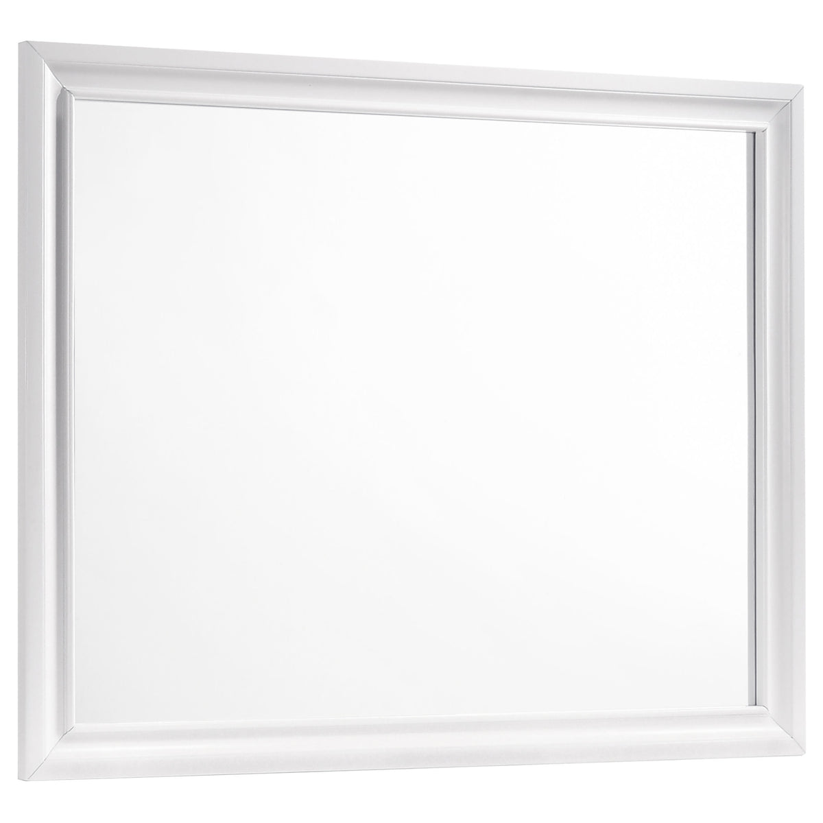 Tampa Furniture Outlet - Coaster - Barzini Dresser Mirror White - 205894