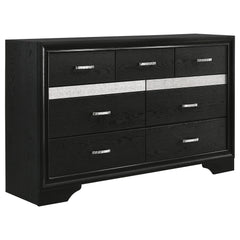 Tampa Furniture Outlet - Coaster - Miranda 9-drawer Dresser Black - 206363