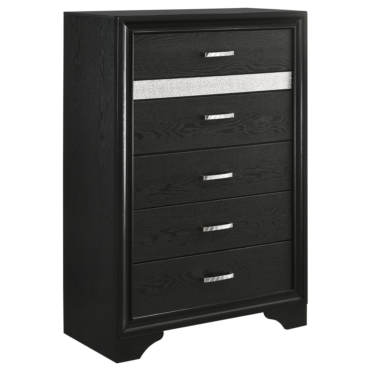 Tampa Furniture Outlet - Coaster - Miranda 6-drawer Bedroom Chest Black - 206365