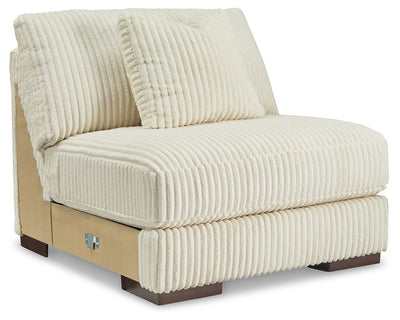 Tampa Furniture Outlet Lutz - Ashley Furniture - Lindyn Sectionals - RAF 6-Piece Sectional / Ivory - 21104S20