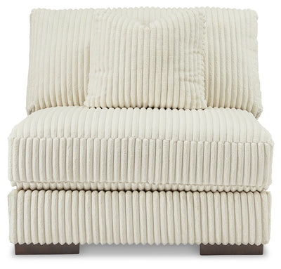 Tampa Furniture Outlet Lutz - Ashley Furniture - Lindyn Sectionals - RAF 6-Piece Sectional / Ivory - 21104S20