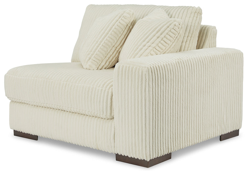 Tampa Furniture Outlet Lutz - Ashley Furniture - Lindyn Sectionals - RAF 6-Piece Sectional / Ivory - 21104S20