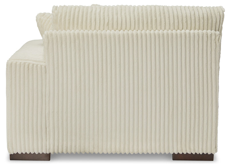 Tampa Furniture Outlet Lutz - Ashley Furniture - Lindyn Sectionals - RAF 6-Piece Sectional / Ivory - 21104S20