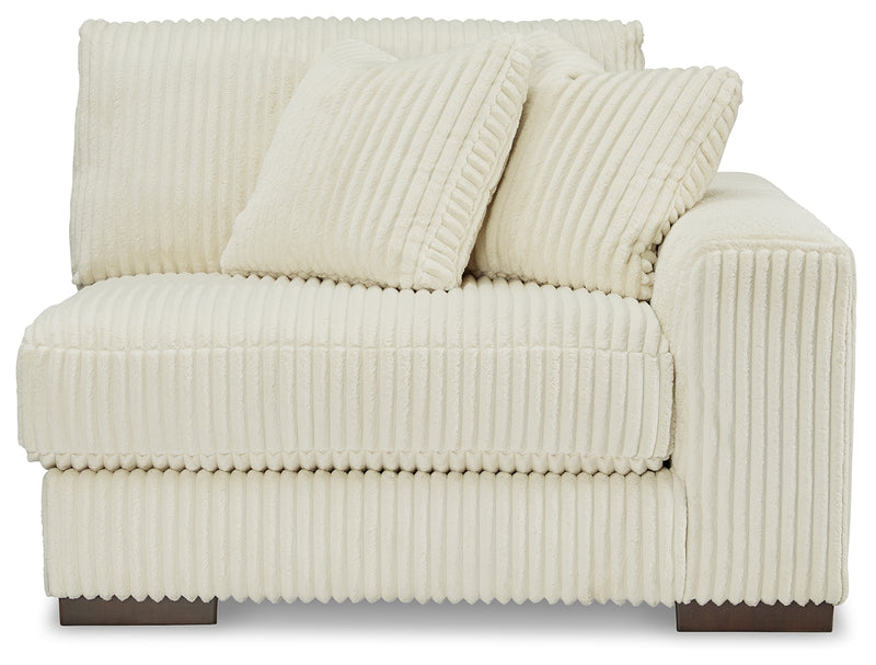 Tampa Furniture Outlet Lutz - Ashley Furniture - Lindyn Sectionals - RAF 6-Piece Sectional / Ivory - 21104S20