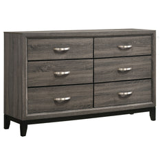 Tampa Furniture Outlet - Coaster - Watson 6-drawer Dresser Grey Oak - 212423