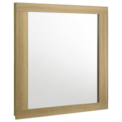 Tampa Furniture Outlet - Coaster - Hyland Dresser Mirror Natural - 215654