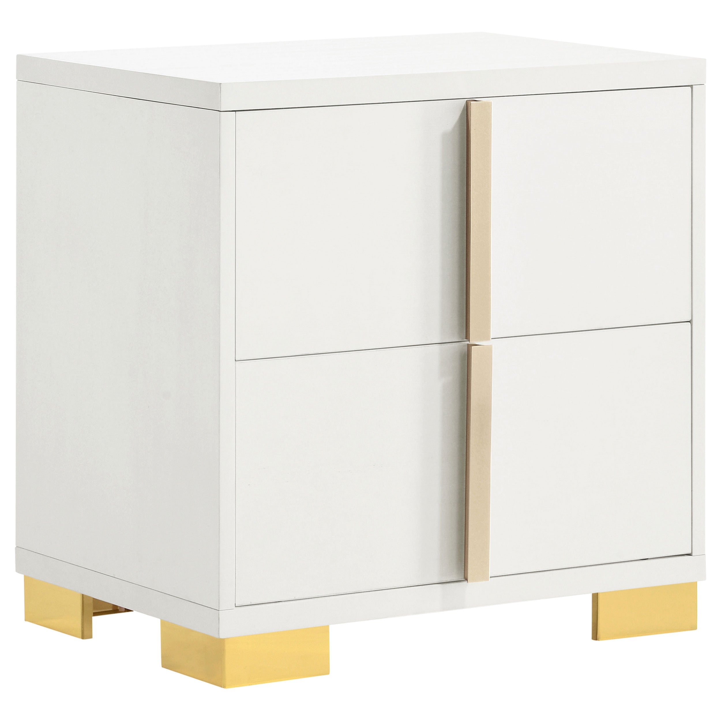 Tampa Furniture Outlet - Coaster - Marceline 2-drawer Nightstand White - 222932