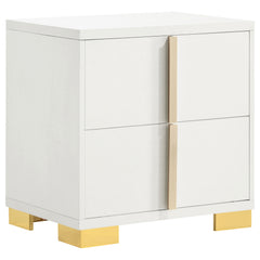 Tampa Furniture Outlet - Coaster - Marceline 2-drawer Nightstand White - 222932