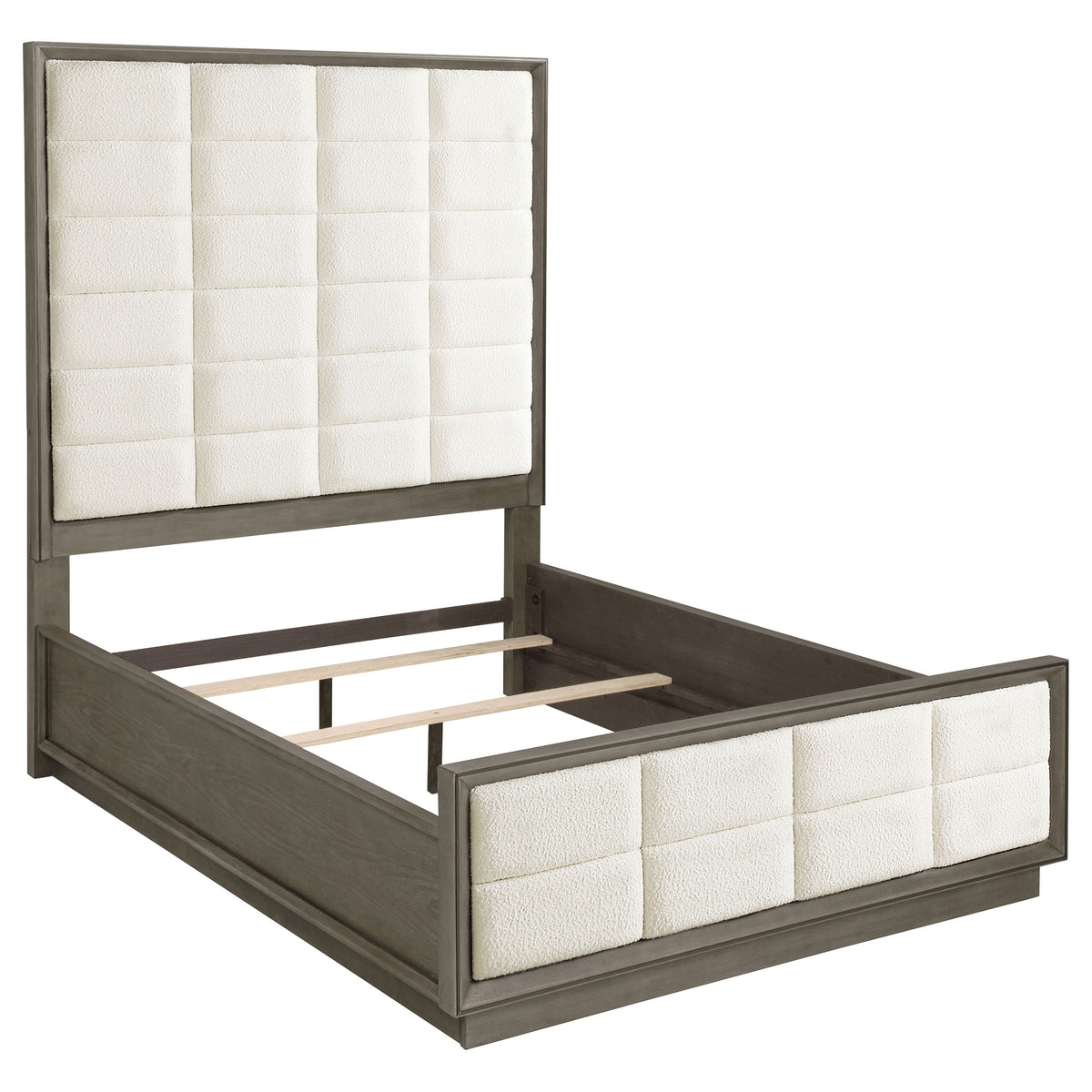 Tampa Furniture Outlet - Coaster - Durango 80-inch Queen Panel Bed Taupe Oak - 223271Q