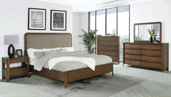 Tampa Furniture Outlet - Coaster - Maderia 5-piece California King Bedroom Set Walnut - 223321KW-S5