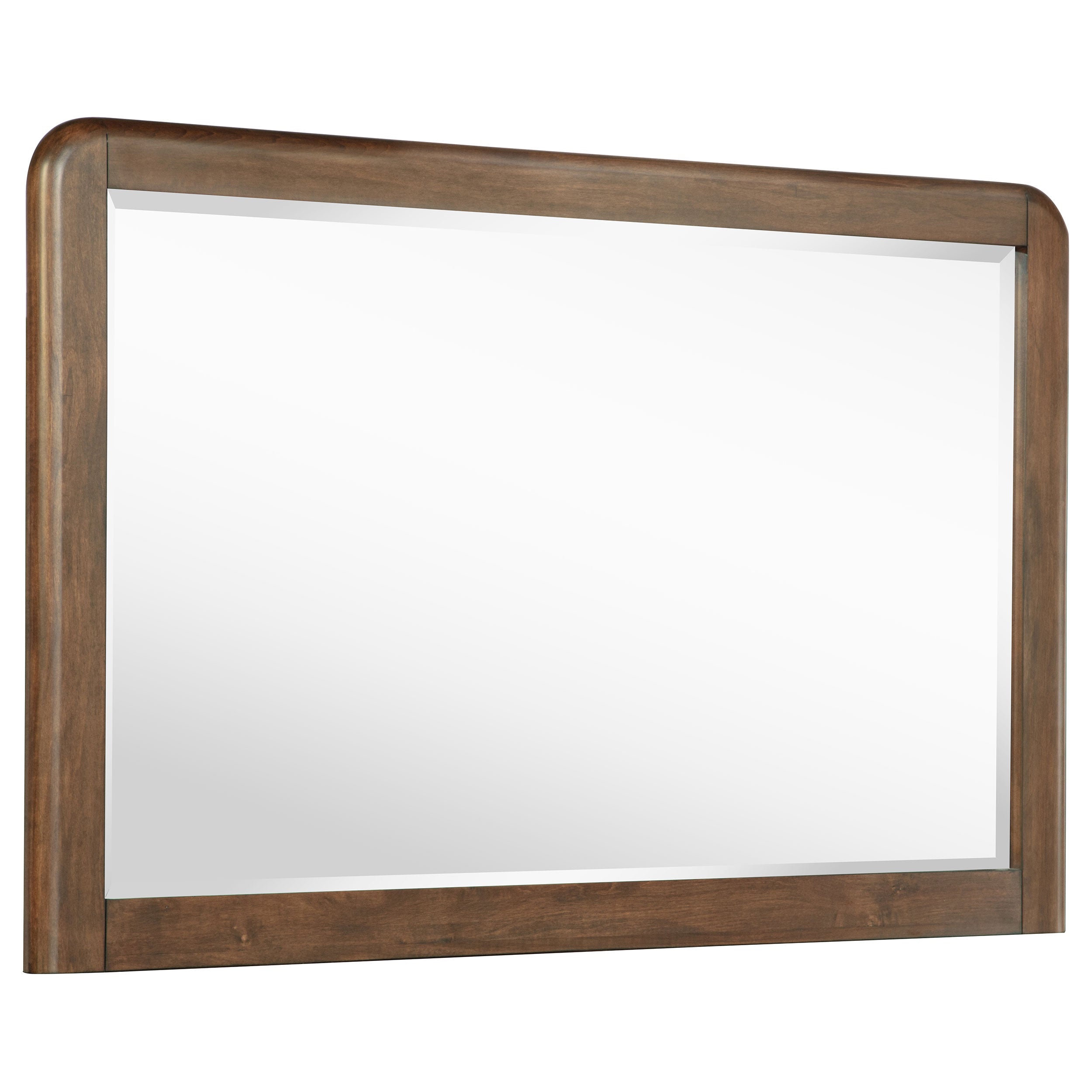 Tampa Furniture Outlet - Coaster - Maderia Dresser Mirror Walnut - 223324