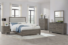 Tampa Furniture Outlet - Coaster - Wright 5-piece Eastern King Bedroom Set Brown Oak - 223341KE-S5