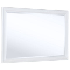 Tampa Furniture Outlet - Coaster - Bexhill Dresser Mirror White - 223474