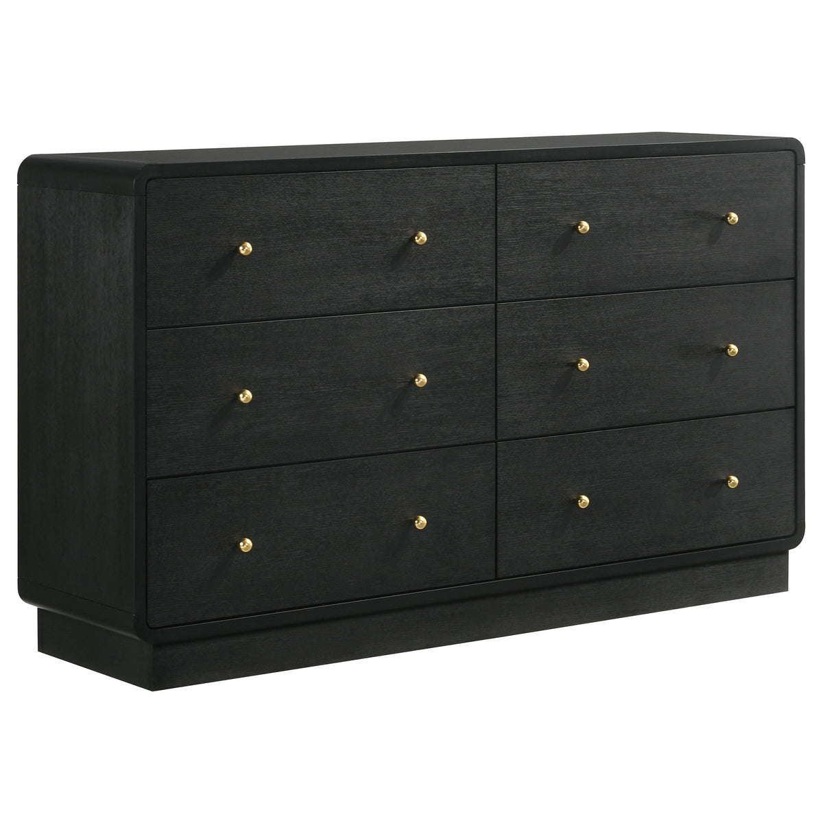 Tampa Furniture Outlet - Coaster - Cavelle 6-drawer Dresser Cabinet Black - 223663