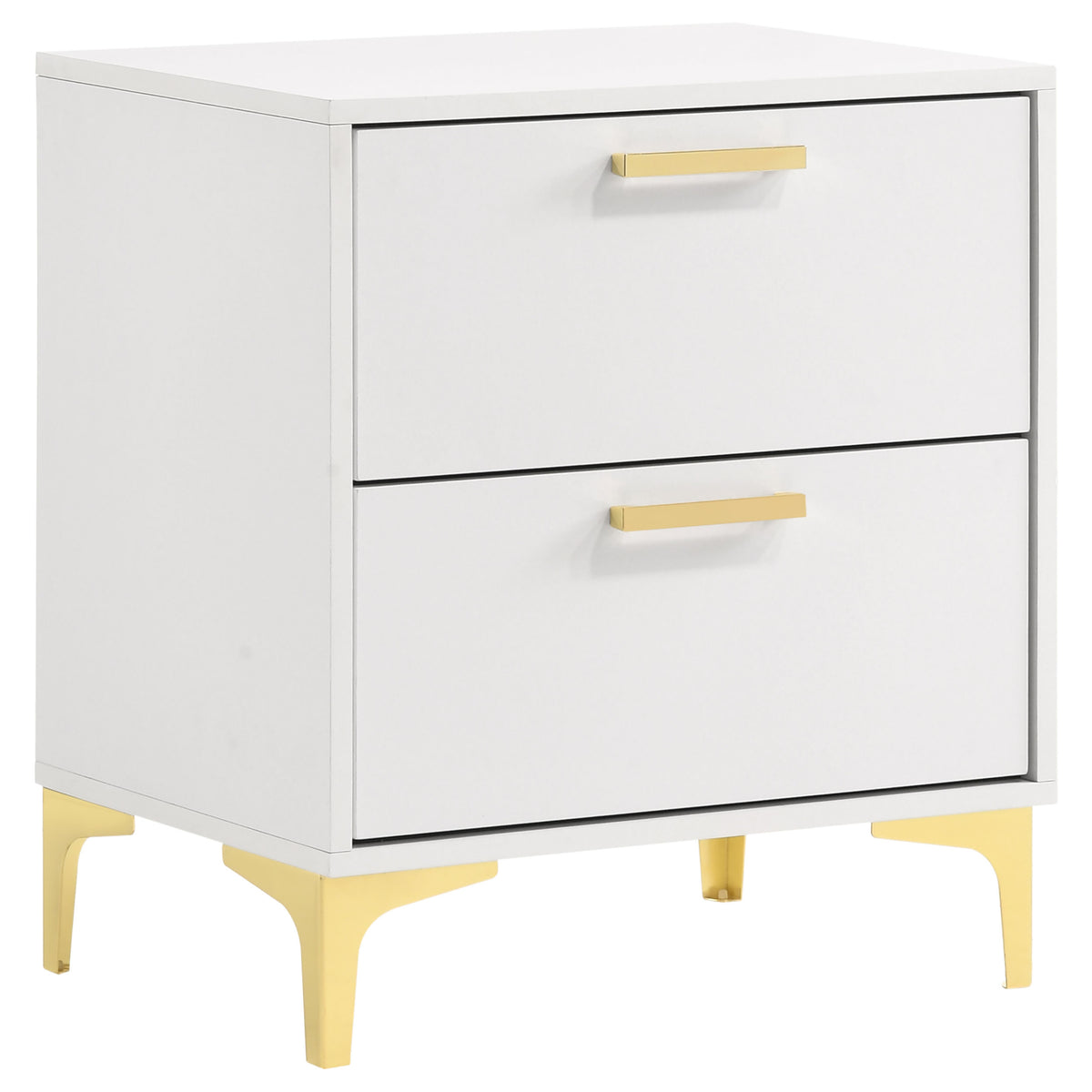 Tampa Furniture Outlet - Coaster - Kendall 2-drawer Nightstand White - 224402