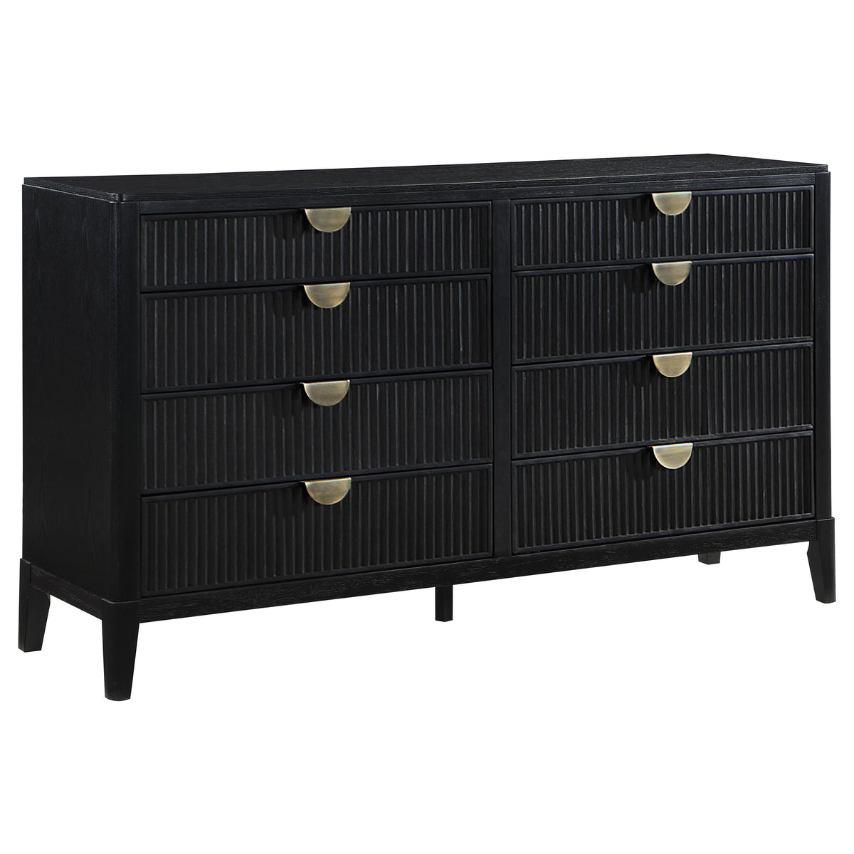 Tampa Furniture Outlet - Coaster - Brookmead 8-drawer Dresser Black - 224713