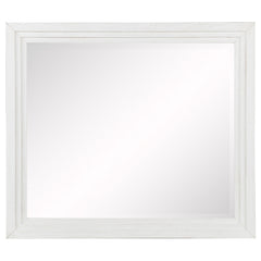 Marielle Dresser Mirror Distressed White