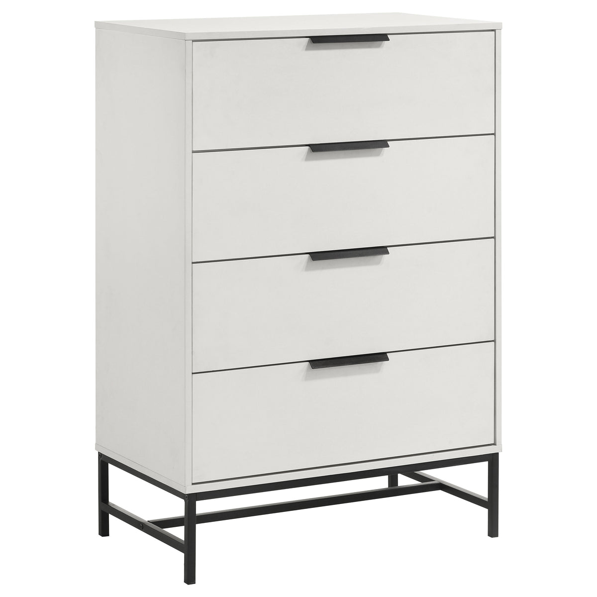 Tampa Furniture Outlet - Coaster - Sonora 4-drawer Bedroom Chest White  - 224865