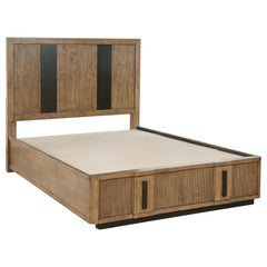 Tampa Furniture Outlet - Coaster - Terrace 2-drawer California King Storage Bed Ash Brown - 224900KW