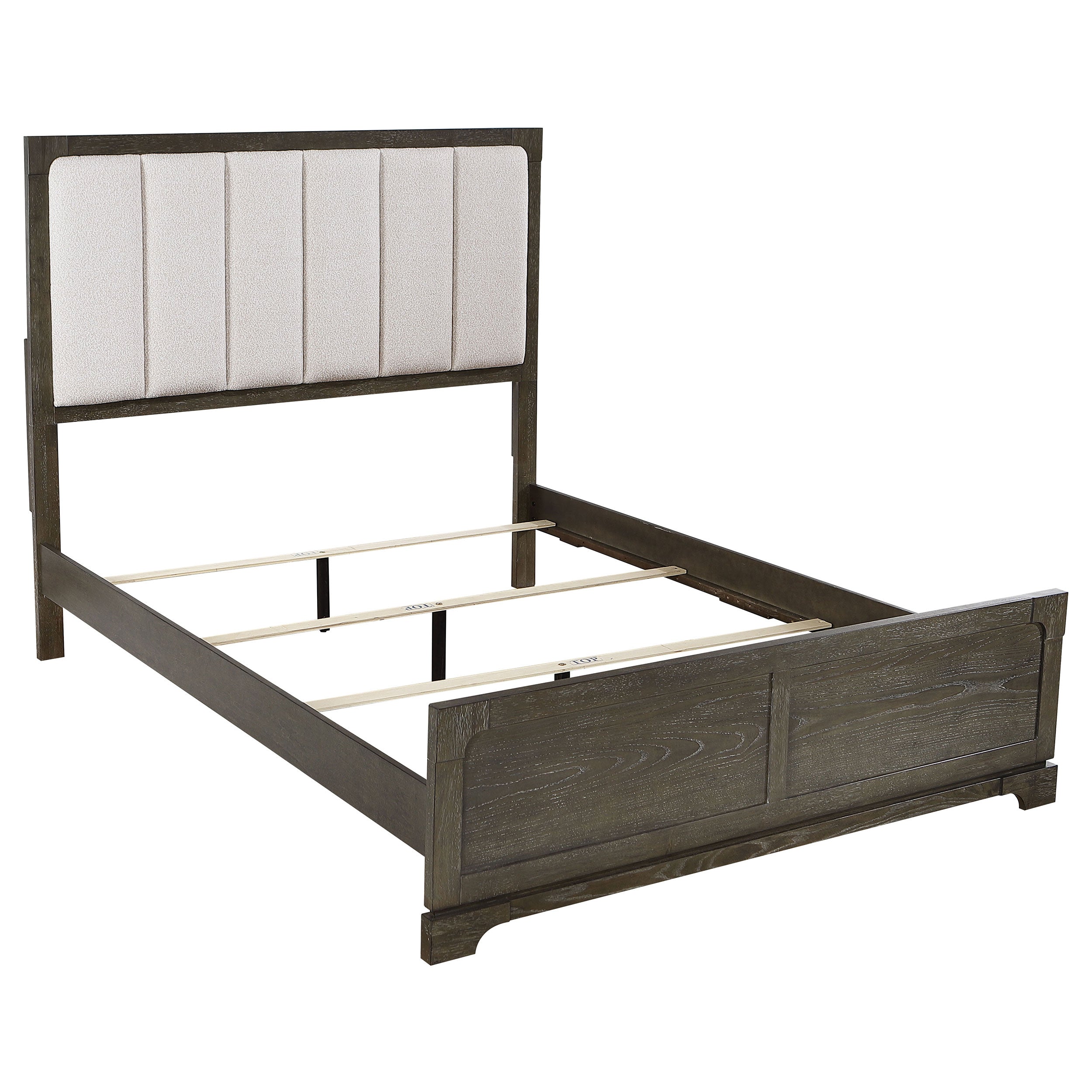Tampa Furniture Outlet - Coaster - Gran Park 59-inch Eastern King Panel Bed Dark Cocoa - 224930KE
