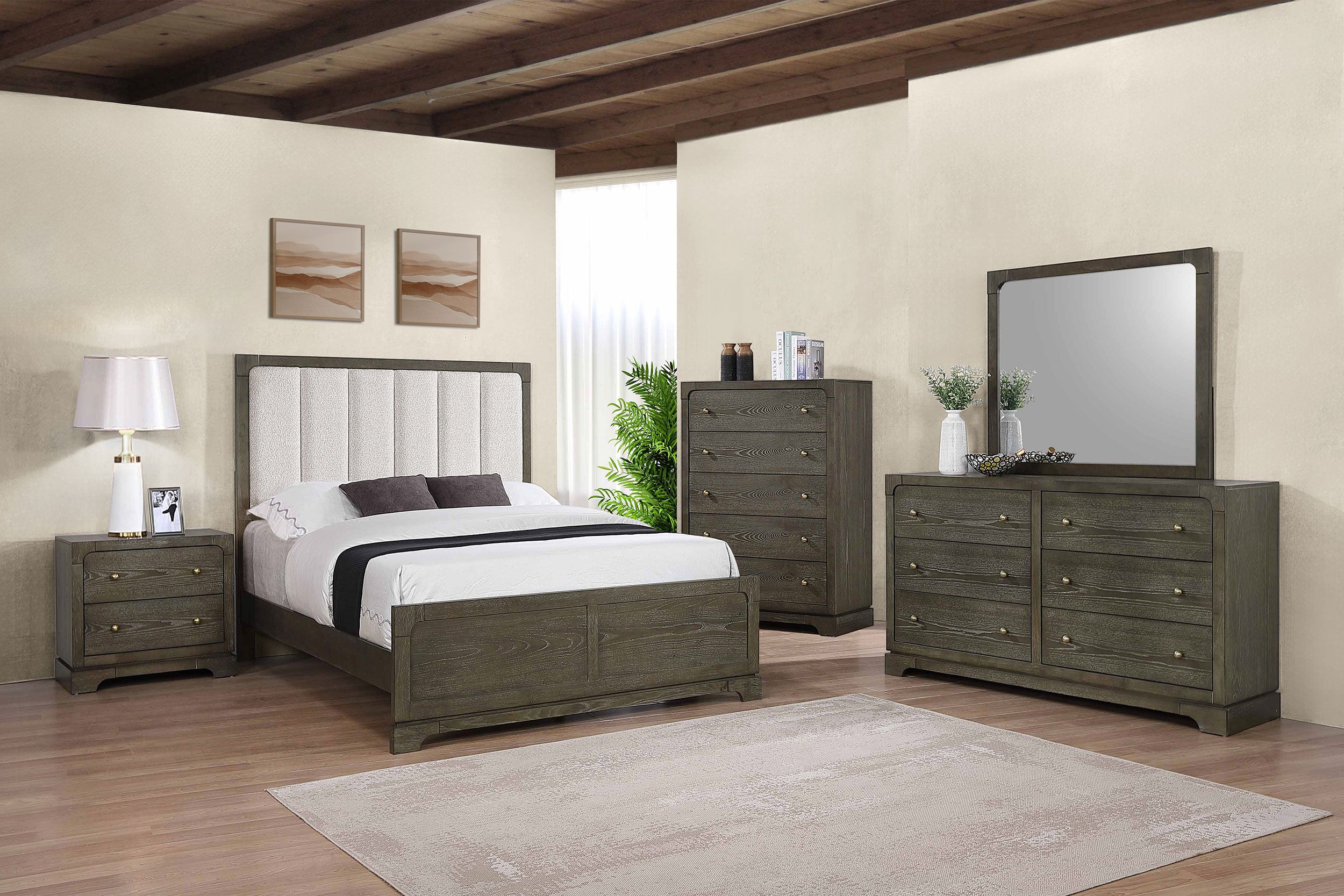 Tampa Furniture Outlet - Coaster - Gran Park 5-piece California King Bedroom Set Dark Cocoa - 224930KW-S5