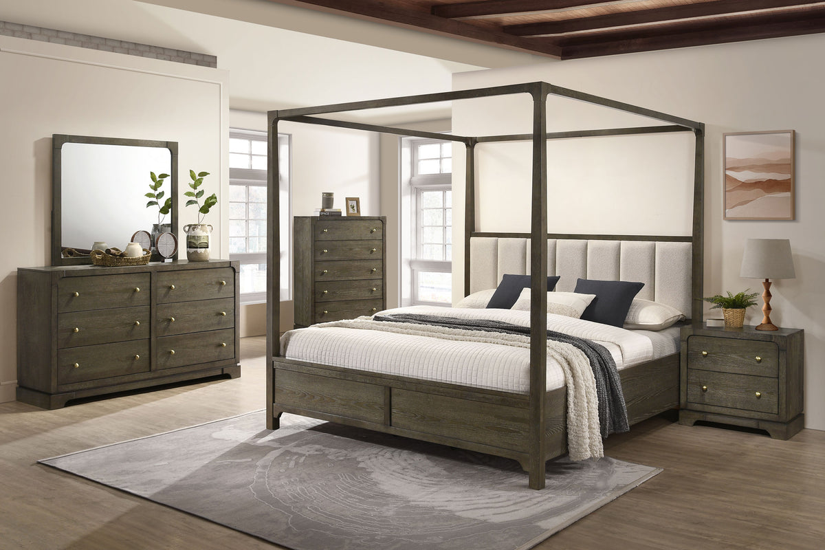 Tampa Furniture Outlet - Coaster - Gran Park 5-piece Queen Bedroom Set Dark Cocoa - 224931Q-S5